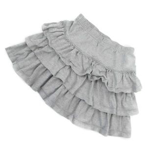 Hanna Andersson Size 120 Ruffled Skirt 100% Cotton